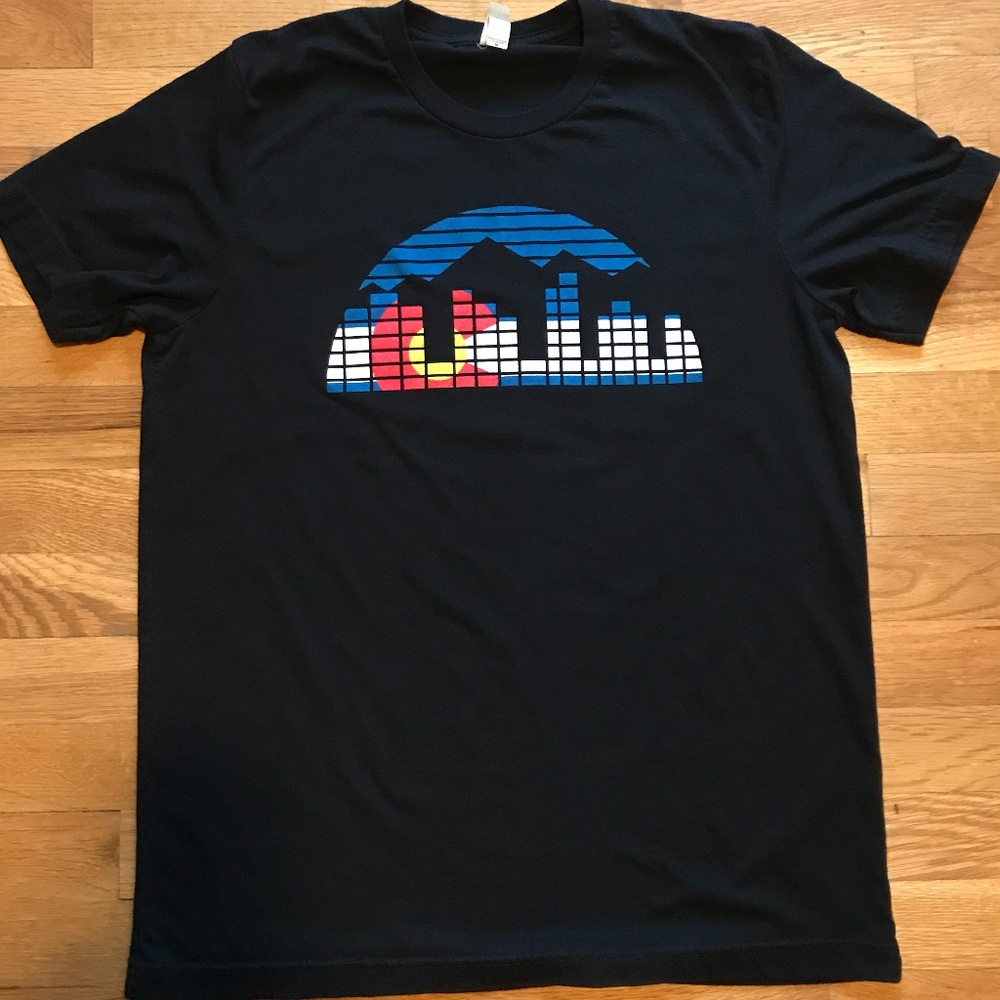 Men's Colorado T-shirt Medium Black